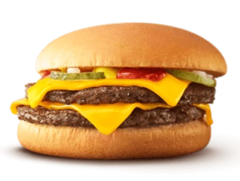 ダブルチーズバーガー