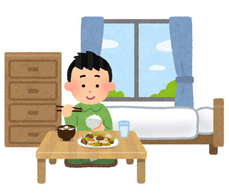 一人の食事