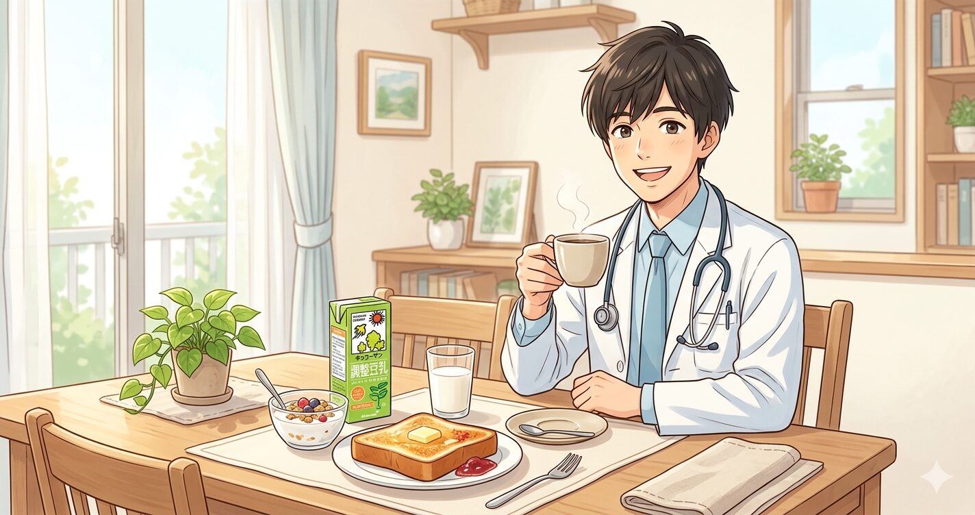 朝食のたんぱく質不足アイキャッチ