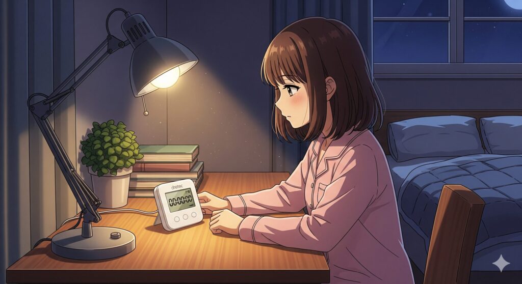 夜更かし管理タイマー