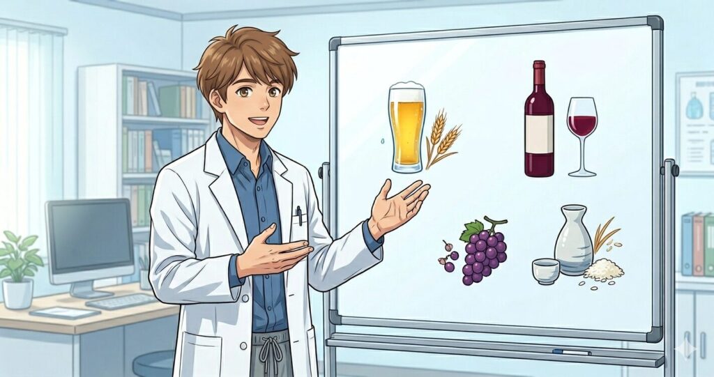 アルコールの授業