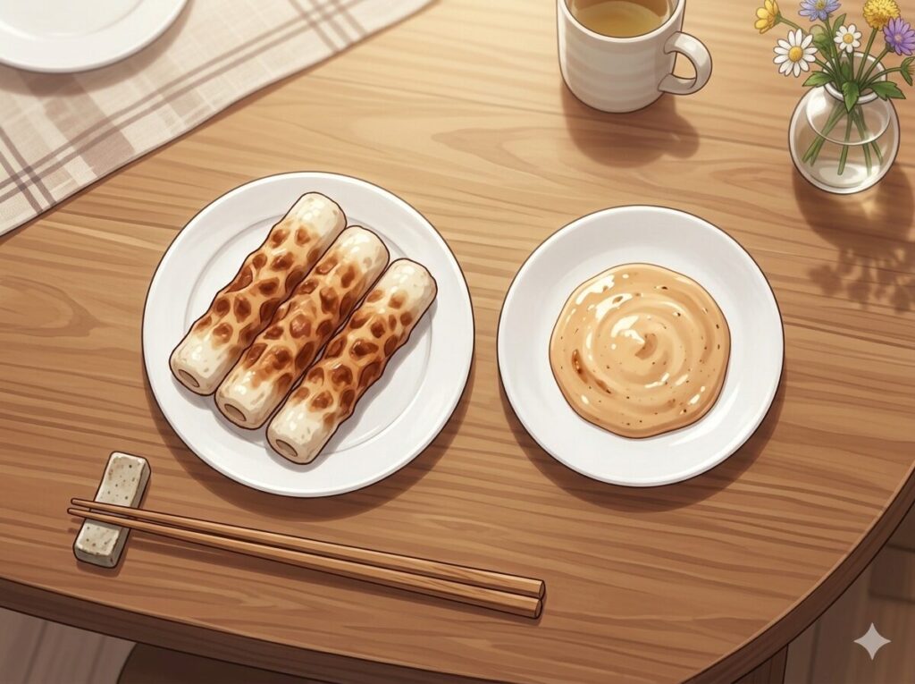 ちくわ＋マヨ＋醤油