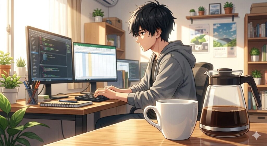 コーヒー飲みすぎ？